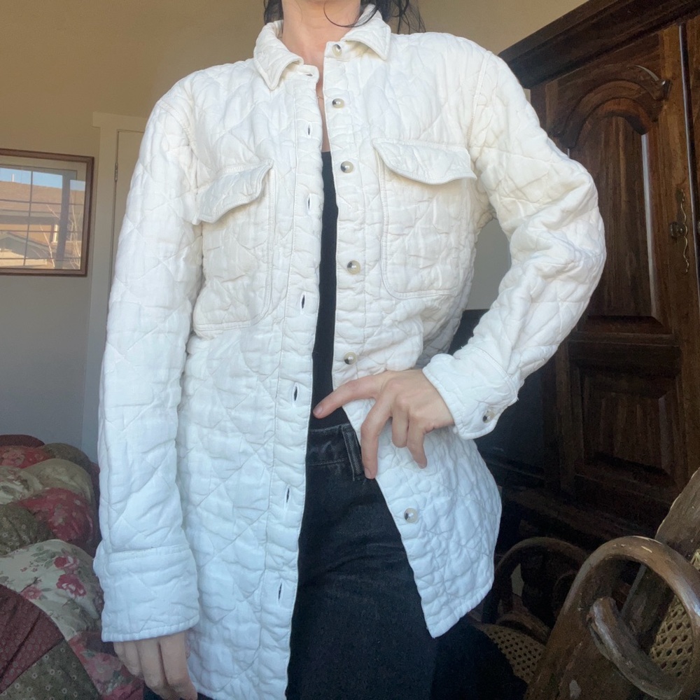 Matteo Los Angeles Quilted Linen Jacket